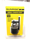 SUNRISE DRILL CHUCK WITH KEY (1/2 and 3/8)