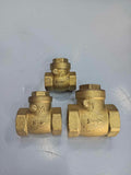 Brass Swing Check Valve (1/2", 3/4", 1")
