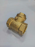 Brass Swing Check Valve (1/2", 3/4", 1")