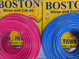 BOSTON THHN/THWN 12/7 - 3.5mm2  (RED and BLUE)