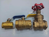 Brass Gate Valve and Ball Valve