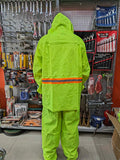 RAINCOAT PANTS and JACKET size XL and XXL (NEON GREEN)