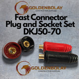 Regular Welding Cable Connector SET (DKJ10-25, DKJ35-50, DKJ50-70)