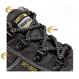 Safety Jogger BESTBOY  Safety Shoes - BESTBOY Black & Gray sole Heel energy absorption
