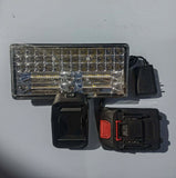 8 inch  Cordless LED Work Light Rechargeable Outdoor Spotlight for Home & Camping