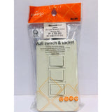 Wall Switch & Socket (2 Gang & 3 Gang)
