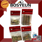 BOSYEUN Dynabolt Anchor Expansion Shield Type 1/4", 5/6", 3/8", 1/2"