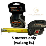 FINDER Steel tape 10m w/ ft & 5m w/ ft. and 3m & 5m without ft.