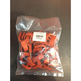 Nail Cable Clip (Orange, White&Black)