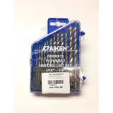 DAIKEN HSS Drill Bit Set 13pcs. 1/16" - 1/4"