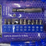 DANMI 12PC UNIVERSAL FLEXIBLE SHAFT AND BIT SET