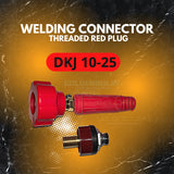Threaded Welding Cable Connector Set (DKJ10-25, DKJ35-50, DKJ50-70)