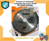 Branded Original Industrial Grade 4"  x 40T - TCT Saw Blade Wood works - 10000 RPM