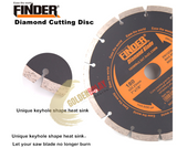 Branded Original Diamond Cutting Disc - Diamond Blade 180mm / 4.5" - dry or wet cutting