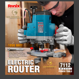 Ronix Electric Router, 1850W, 220V Model #7112