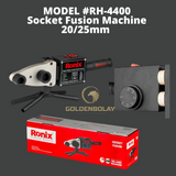 Ronix Socket Fusion Machine, 20/25mm  Model #RH-4400