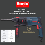 RONIX MODEL #2724 ROTARY HAMMER 600W