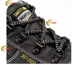 BESTBOY Safety Jogger Safety Shoes Original - BESTBOY Black & Gray sole - Heel energy absorption