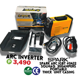Spark Inverter Welding Machine - 300A SOLMAQ Portable Complete Accessories
