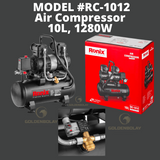 Ronix Air Compressor 10L -- 1280W  Model #RC-1012
