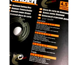 Branded Original Diamond Cutting Disc - Diamond Blade 180mm / 4.5" - dry or wet cutting