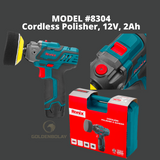 Ronix Cordless Polisher, Free battery 12V, 2Ah Model #8304