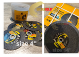 Branded Cutting Disc 4 inches - Metal Inox